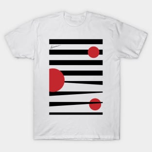 Stripes Passion Red T-Shirt